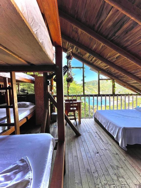 Tamarindo Beach Hostel Taganga Exterior foto